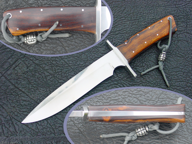 Rocket Knives Walter Brend design fighting        knife
